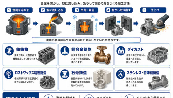 大阪の鋳造工場・鋳物メーカー